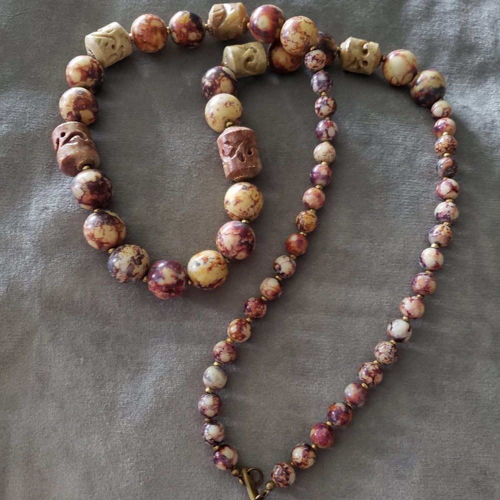 Vintage Gorgeous Miriam Haskell Necklace 1970s - Picture 3 of 7